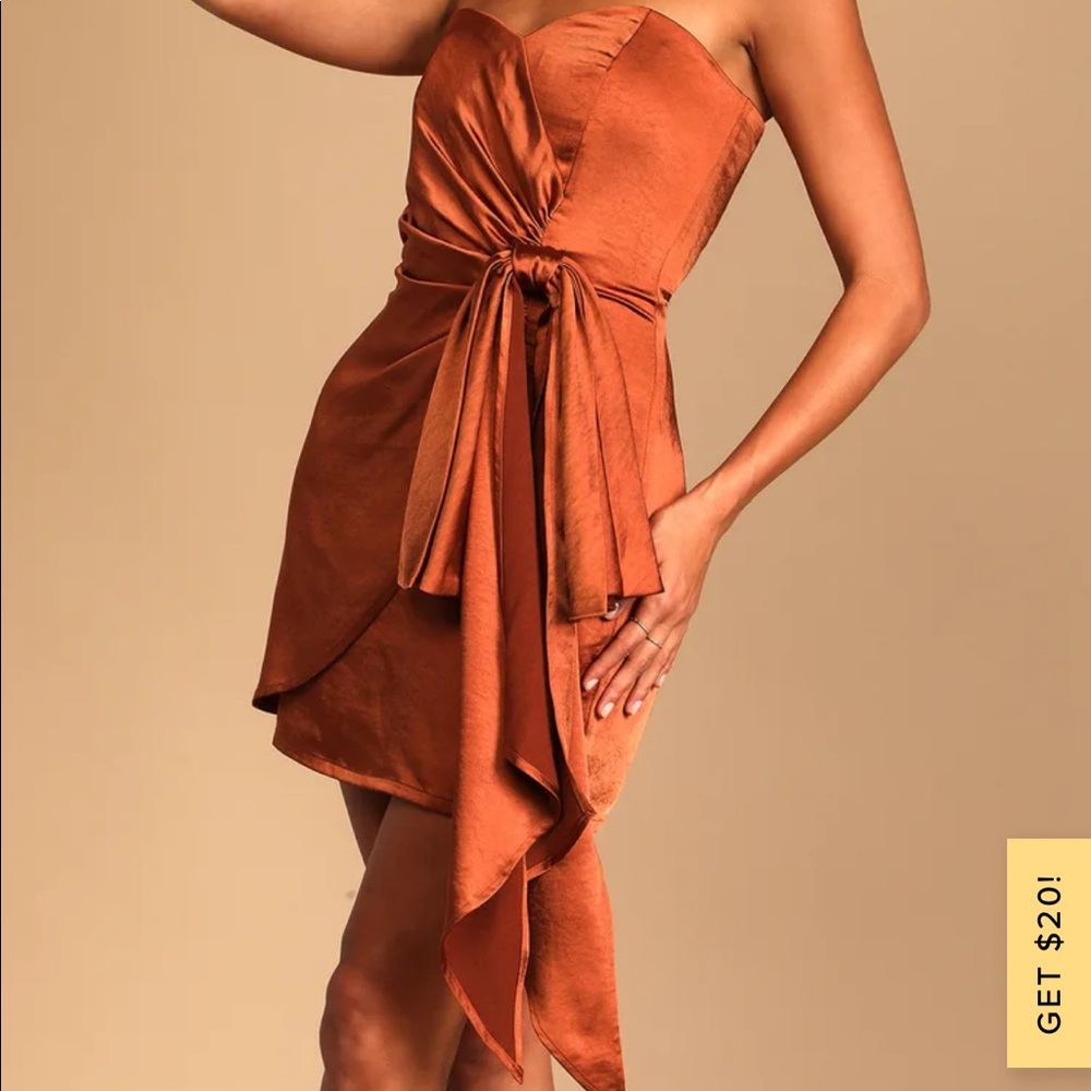 Lulu Satin Dress